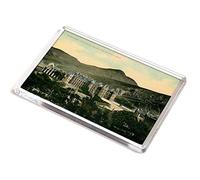JUMBO MAGNET - Vintage Scotland - Edinburgh. Holyrood Palace and Arthur's Seat