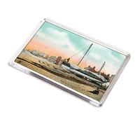 JUMBO MAGNET - Vintage Suffolk - Lifeboat and Beach, Aldeburgh