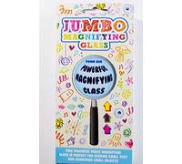 Jumbo Magnifying Glass Detective Fancy Dress Sherlock Holmes Optical Fun Toy Kid