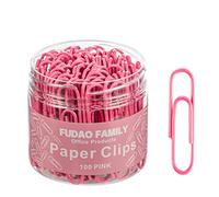 Jumbo Paper Clips, 2 Inch Large Paper Clip, 100 pcs Paperclips (Jumbo, Pink)