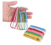 Jumbo Paper Clips,4 Inch Cute Paper Clips Large,30-Pack Paperclips for Paperwork Ideal for Home,School and Office Use,Colored Binder Clip