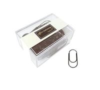 Jumbo Paper Clips, 50pcs 2inch Big PaperClips Durable and Rustproof Coated Large Paper Clips Office Supply Accessories (Black)