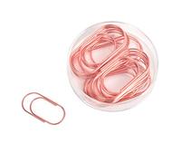 Jumbo Paper Clips, Wide Large Paper Clamps Rose Gold 2 inch 20pcs Durable and Rust Proof Paper Clips for Office, School, Home Supplies(Rose Gold)