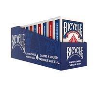 Jumbo Playing Cards 12 Pack Red & Blue
