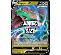 Jumbo Pokemon Card - Rayquaza V 100/159 - Crown Zenith - Oversize Card