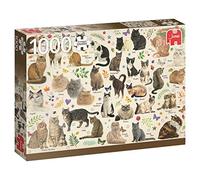 Jumbo Premium Collection 18595 Cats Poster 1000 Piece Jigsaw Puzzle