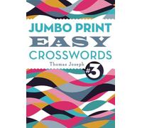 Jumbo Print Easy Crosswords #3