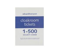 Jumbo Raffle & Cloakroom Tickets - 500 Standard