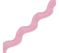 Jumbo RIC Rac 9.5mm Wide Ribbon & Trimming for Sewing - Ribbons, Decorative Trimmings, Craft Ribbons & Trims,Fabric Edging, Christmas, Sewing & DIY Projects (Pale Pink, 1m)-Craft Queen LTD