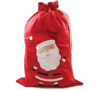 Jumbo Santa Sack Gift Holder Father Christmas Stocking Bag Big 95cm Present Wrap Sacks