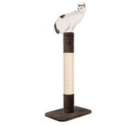 Jumbo Scratching Post - Very Stable And Tall Scratcher Suitable For Small to Large Cats. Elegant Design Will Fit Any Home Decor (Dark Grey)