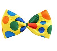 Jumbo Sized Polka Dot Clown Bow Tie Fancy Dress Accessory