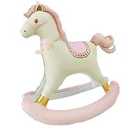 Jumbo-Sized Standing Rocking Horse Foil Balloon (Inflatable),41x40Inch
