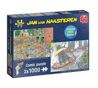 Jumbo Spiele 1110100037 Jan Van Haasteren The Cheese Market + The Sail