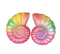 Jumbo Squishy Rainbow Beach Conch Shell Super Slow Rising Soft Kid Toy Gift
