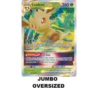 JUMBO Sword & Shield Promo SWSH195 Leafeon VSTAR