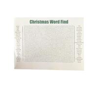 Jumbo Thanksgiving Word Search Poster,Giant 36"X24" Wall Game, Poster-Size Word Search Christmas Activity Larger Than Life Puzzle,A Fun Interactive Thanksgiving Games for Family (Christmas Word)