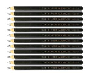 Jumbo Thick Graphite PENCIL Set Sketch Drawing KOH-I-NOOR 1820 HB 2B 4B 6B 8B
