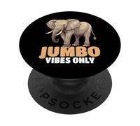 Jumbo Vibes Only Elephant PopSockets Adhesive PopGrip