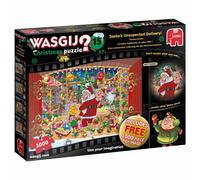 Jumbo Wasgij Christmas 15 - Santa's Unexpected Delivery! 2 x 1000 Piece Puzzle