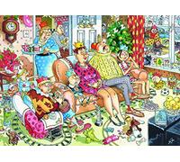 Jumbo Wasgij Christmas 5 A Flaming Good Christmas 1000 Piece Puzzle