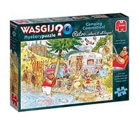Jumbo, Wasgij Retro Mystery 6 - Camping Commotion, Jigsaw puzzles for Adults, 1000 Piece