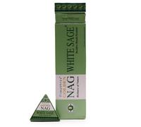 Jumbo White Sage Backflow Incense Cones For Purity & Meditation