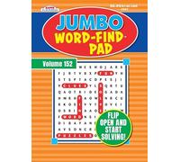 Jumbo Word Finds Flip Pad-Word Search Puzzle Book
