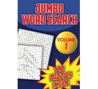 Jumbo Word Search Book 100 Puzzles A4 Size