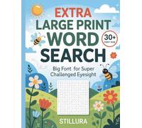 Jumbo Word Search for Seniors: Extra Large Print Puzzles for Adults: Large Print Word Search Book with Super Jumbo Font - Relaxing, Easy-to-Read Brain Games for Seniors and Adults
