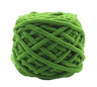 Jumbo Yarn 500G Chenille Yarn Polyester Vegan Chunky Jumbo Knitting Materials For Knitting Scarves Blankets(09 autumn Green)