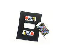 Jumbo Zig Zag Card Magic Tricks Magic Cards Gimmicks Cut Poker Restore Props Stage Illusion Mentalism