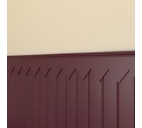 Jumbo Zigzag Trim - 1M Long - Wall And Shelf Edging Mdf Wood - (By Trims & Co.)