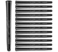 JumboMax Golf Grips JMX Ultralite Tapered Golf Club Grips, Oversize Golf Grips 25% Lighter Than Standard, Blackout - Pack of 13 Standard Jumbo (+1/8)