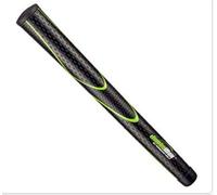 JumboMax Pack of 1 Tour Series Golf Grips - Black with Lime Green Trim Large/LG (+11/32")