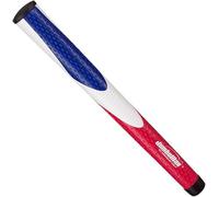 JumboMax Pack of 1 Tour Series Golf Grips Red White Blue Small/SM (+1/4)