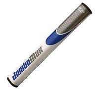 JumboMax Putter Grips ST/1.3 Jumbo Golf Putter Grips Ultralite Oversized Golf Grip USGA Approved| White/Blue/Silver