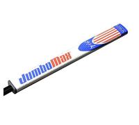 JumboMax (SIK Edition) Putter Grips JumboFlat 17 Golf Putter Grip, Oversize ArmLock Grip Profile, Red/White/Blue w/USA Flag