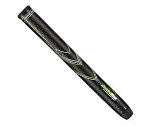 JumboMax STR8 Tech Non-Tapered Golf Grip - Oversized Super Stable Grip - Ultra-Tacky - Shock Absorbent for Consistent Grip Pressure - Medium (+5/16") / Tour Series, Pack of 1