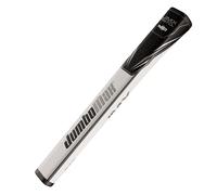 JUMBOMAX TAPERED PISTOL MID GOLF PUTTER GRIP - WHITE / SILVER