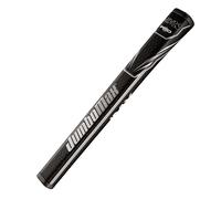 JUMBOMAX TAPERED PISTOL PRO GOLF PUTTER GRIP - BLACK / SILVER