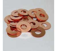 JUMELA Folding Knives Washer Brass/Bronze Pivot Pin Washers For DIY Knife Making 10pcs (Color : Size 8)