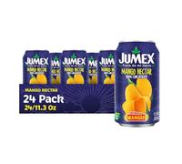 Jumex Mango Nectar - Mango Juice Nectar Made with Fresh Fruit Puree - Tropical Fruit Juice Concentrate for Smoothie Mix, Cocktail Mixers & Kids Drinks & Beverages - 11.3oz, 24 Pack Canned Drinks