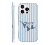 Jumkook Cute Striped Case for iPhone 15 Pro 6.1", Aesthetic Bikini Stripe Pattern Summer Phone Cover, Printed Trendy Designs for Girly Women Men, Durable Thin Soft TPU Protection for iPhone 15 Pro