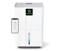 JUMMICO 30L/Day Dehumidifier for Home, App, Efficient RECHI Compressor | Smart Electric Dehumidifiers, 80m², Energy Efficient, laundry mode, 36dB Quiet, Auto Defrost, 2m Drain Hose, child lock