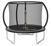 JUMMICO 183/220/290/360CM Trampoline Outdoor with Safety Enclosure Net - Complete Outdoor Garden Trampoline for Kids & Adults Spring Tool Home Fitness Family Play Equipment