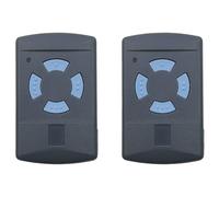 Jumoozi Replacement for Garage Door Remote Control Fob Compatible with Hormann HSM4 HSE2 HS1 HS4 HSZ1 HSZ2 868Mhz Electric Gate Fob（2PS）