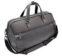 Jump Boston weekender travel bag leather 48 cm black