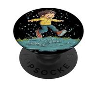 Jump Into the Fun with Puddle Jumping Delight PopSockets Adhesive PopGrip