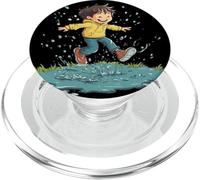 Jump Into the Fun with Puddle Jumping Delight PopSockets PopGrip for MagSafe
